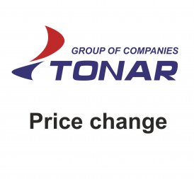 Price change for PVC boats "TONAR"